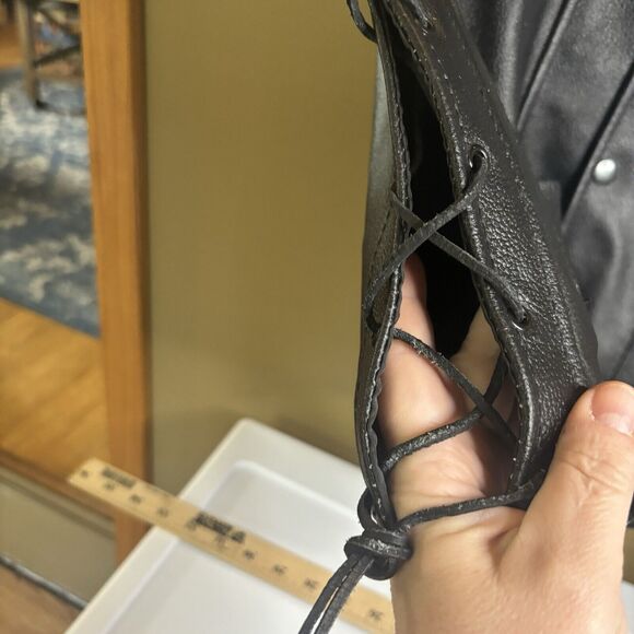 #HWK Motorsports Leather Vest Southern Cruisers Riding Club Patch On Back XL - Picture 5 of 9